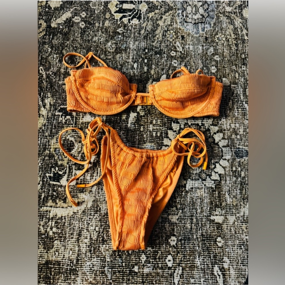 Triangl Swimwear Orange Set